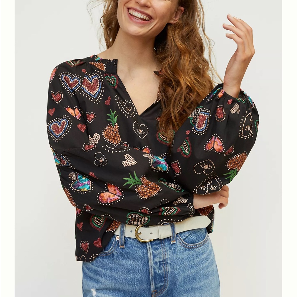 Farm rio top size small NWT